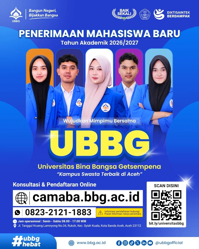 Ayo Kuliah di UBBG Ayo Kuliah di UBBG